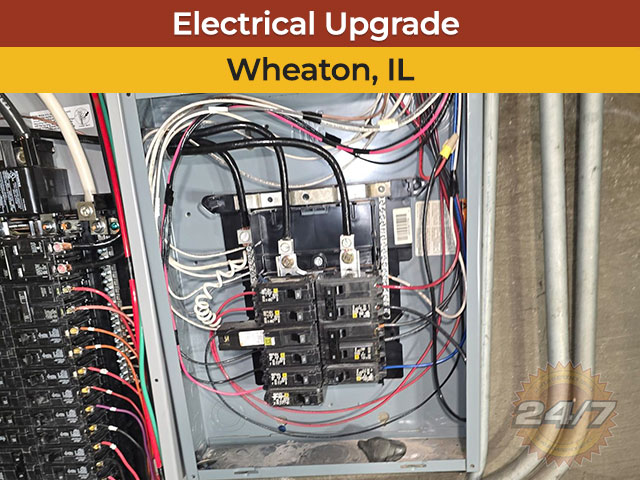 Electrical Outlet Upgrade for Electric Range in Wheaton, IL
