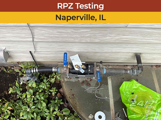 RPZ Testing in Naperville, IL