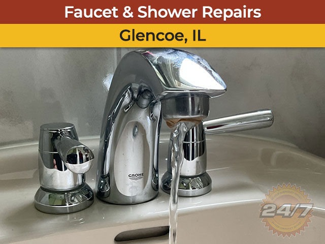 Faucet & Shower Plumbing Repairs in Glencoe, IL