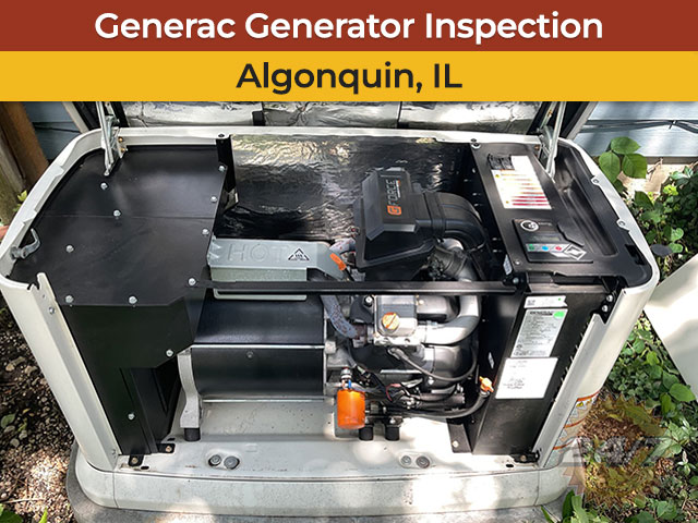 Generac Generator Inspection in Algonquin, IL