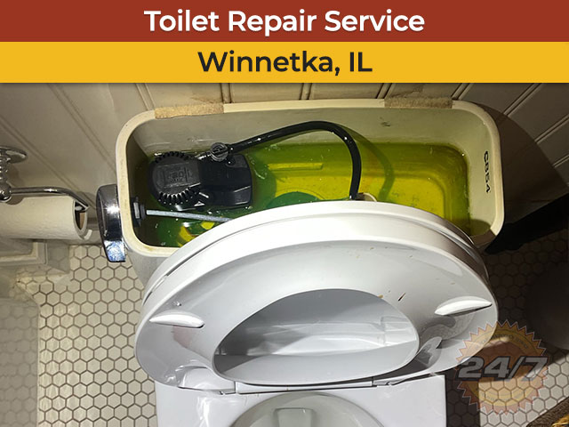 Toilet Repair Service in Winnetka, IL