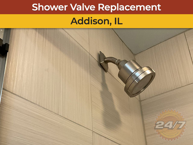 Shower Valve Replacement in Addison, IL