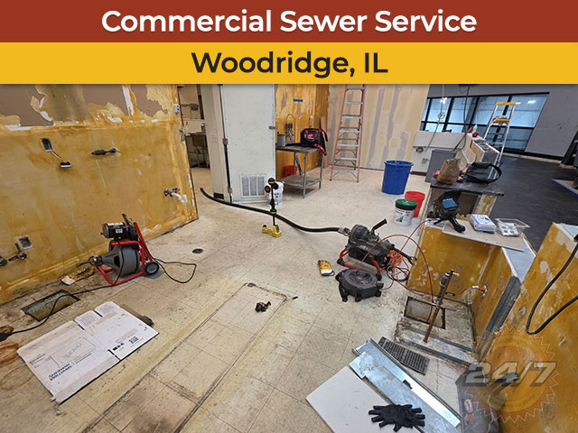 Commercial Sewer Service in Woodridge, IL