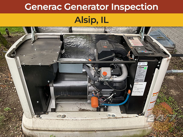 Generac Generator Annual Inspection Completed in Alsip, IL