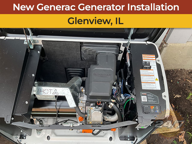 New Generac Generator Installation Glenview, IL