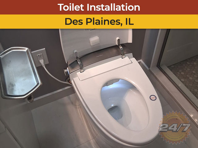 Toilet Installation & Plumbing Upgrades in Des Plaines, IL