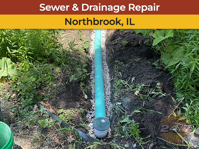 Sewer Repair & Drainage Improvement in Northbrook, IL