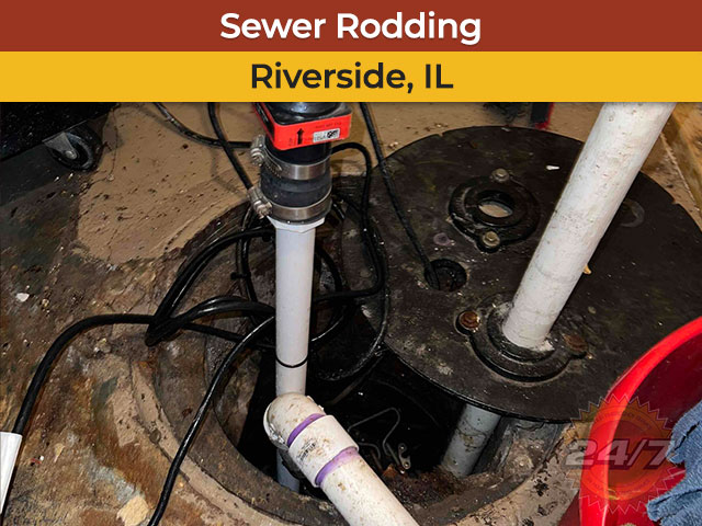 Main Sewer Rodding Service Completed in Riverside, IL