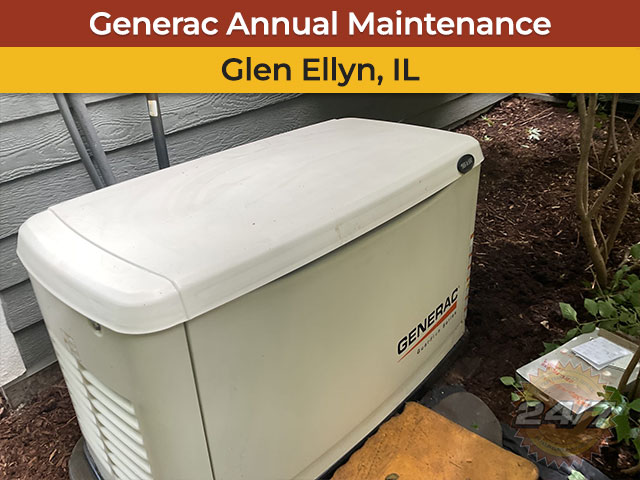 Generac Generator Annual Maintenance Completed in Glen Ellyn, IL