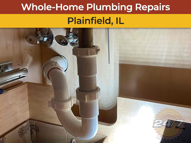 Whole-Home Plumbing Repairs in Plainfield, IL