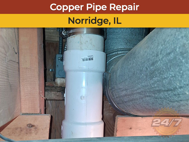 Copper Pipe Repair in Norridge, IL