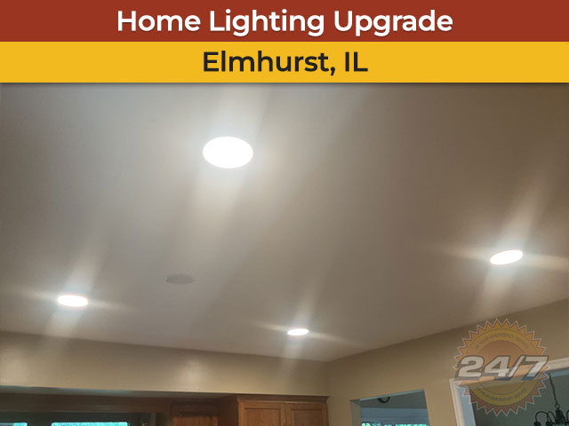 Home Lighting Upgrade in Elmhurst, IL