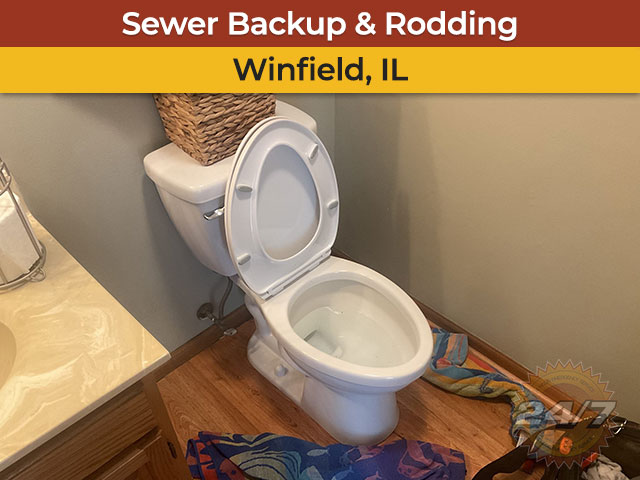 Sewer Backup & Rodding in Winfield, IL