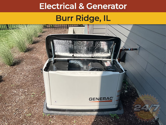Outdoor Electrical & Generator Improvements in Burr Ridge