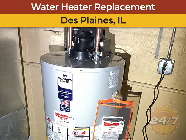 Water Heater Replacement in Des Plaines, IL